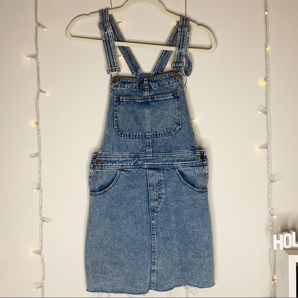 Denim Overall Dress
